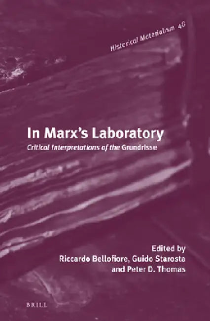 In Marx's Laboratory: Critical Interpretations of the Grundrisse by Riccardo Bellofiore, Guido Starosta, Peter D. Thomas