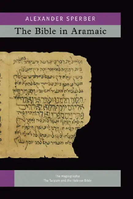 The Bible in Aramaic, Vol. 2: Based on Old Manuscripts and Printed Texts. Vols Iva-Ivb by Alexander Sperber