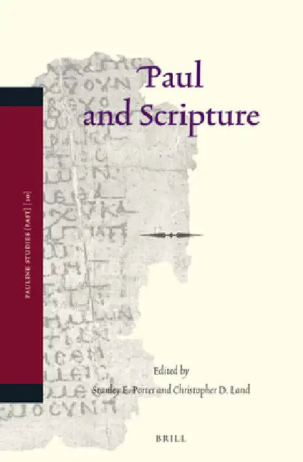 Paul and Scripture by Stanley E. Porter