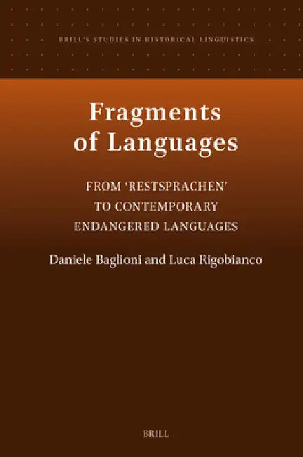 Fragments of Languages by Daniele Baglioni