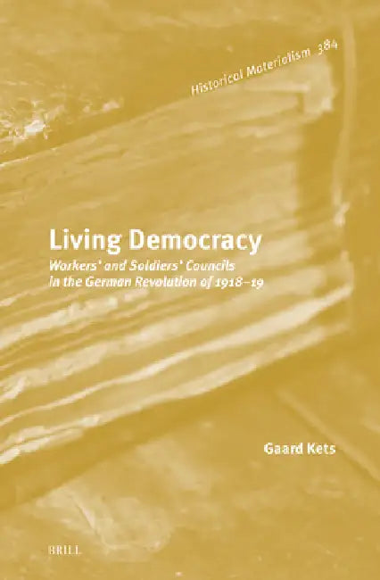 Living Democracy: Workers' and Soldiers' Councils in the German Revolution of 1918-1919 by Gaard Kets