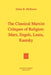 The Classical Marxist Critiques of Religion: Marx, Engels, Lenin, Kautsky by D. B. McKown