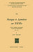 Masque Et Lumières Au Xviiiième Siècle: André-François Deslandes, `Citoyen Et Philosophe' (1689-1757) by Jean Macary