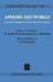 Apriori and World: European Contributions to Husserlian Phenomenology by W. McKenna, J. N. Mohanty, R. M. Harlan