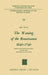 The Waning of the Renaissance 1640-1740: Studies in the Thought and Poetry of Henry More, John Norris and Isaac Watts by John Hoyles