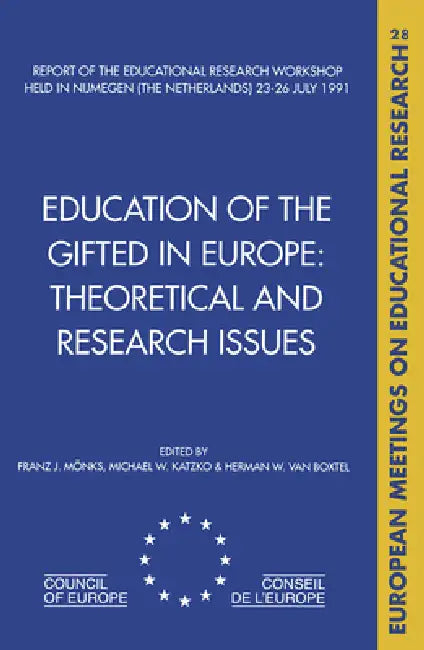 Education of the Gifted in Europe by H. W. Boxtel