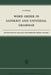 Word Order in Sanskrit and Universal Grammar by J. F. Staal