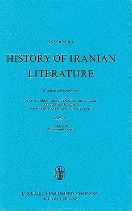 History of Iranian Literature by J. Rypka