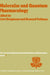 Molecular and Quantum Pharmacology: Proceedings of the Seventh Jerusalem Symposium on Quantum Chemistry and Biochemistry Held in Jerusalem, March 31st by E. Bergmann