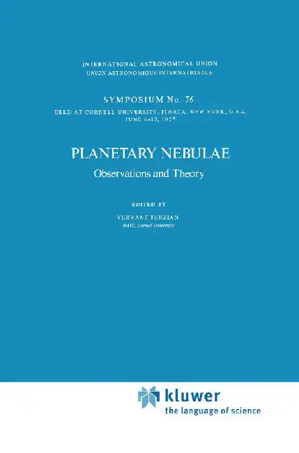 Planetary Nebulae: Observations and Theory by Y. Terzian