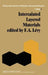 Intercalated Layered Materials by F. a. Lévy