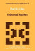 Universal Algebra by P. M. Cohn