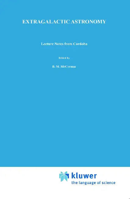 Extragalactic Astronomy: Lecture Notes from Córdoba by J. L. Sérsic