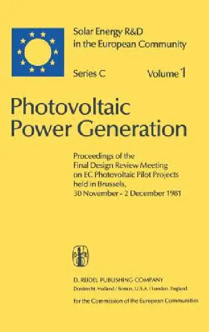 Photovoltaic Power Generation by Willeke Palz