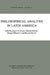 Philosophical Analysis in Latin America by J. J. Gracia