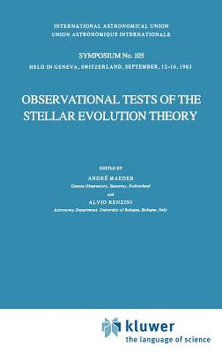 Observational Tests of the Stellar Evolution Theory by A. Maeder