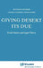 Giving Desert Its Due: Social Justice and Legal Theory by Wojciech Sadurski