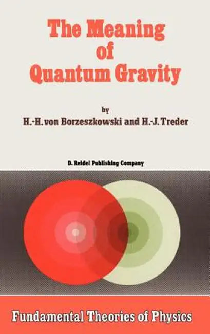 The Meaning of Quantum Gravity by Horst-Heino Borzeszkowski