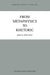 From Metaphysics to Rhetoric by Michel Meyer