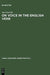 On Voice in the English Verb by Jan Svartvik