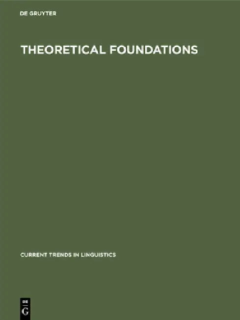 Theoretical Foundations by Charles a. Ferguson