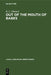 Out of the Mouth of Babes: Earliest Stages in Language Learning by D. L. Olmsted