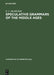 Speculative Grammars of the Middle Ages: The Doctrine of Partes Orationis of the Modistae by G. L. Bursill-Hall