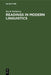 Readings in Modern Linguistics: An Anthology by Bertil Malmberg