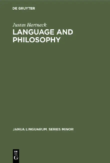 Language and Philosophy by Justus Hartnack