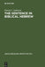 The Sentence in Biblical Hebrew by Francis I. Andersen