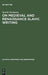 On Medieval and Renaissance Slavic Writing: Selected Essays by Henrik Birnbaum
