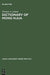 Dictionary of Mong Njua: A Miao (Meo) Language of Southeast Asia by Thomas A. Lyman