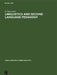 Linguistics and Second Language Pedagogy: A Theoretical Study by E. Glyn Lewis