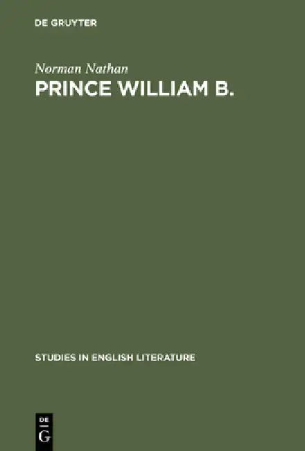 Prince William B. by Norman Nathan