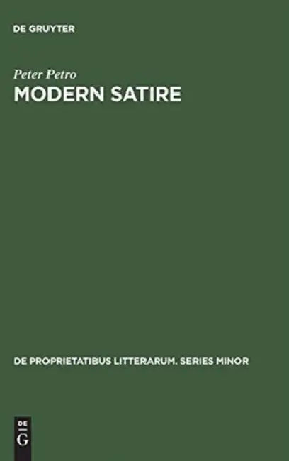 Modern Satire by Peter Petro