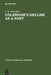 Coleridge's Decline as a Poet by L. D. Berkoben