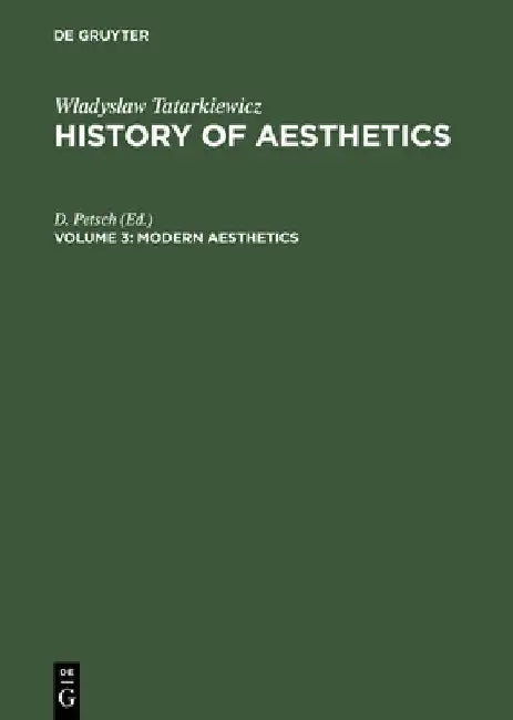 Modern Aesthetics by D. Petsch