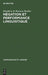Négation et performance linguistique by Bénédicte de Boysson-Bardies