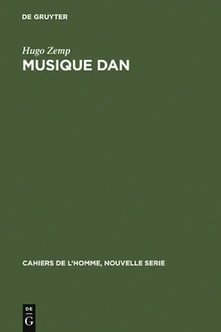 Musique Dan by Hugo Zemp