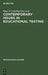 Contemporary Issues in Educational Testing by Hans F. Crombag, Dato N. De Gruijter