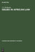 Issues in African Law by J. F. Holleman