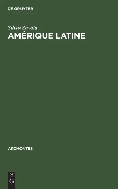 Amérique Latine: Philosophie de la Conquête by Silvio Zavala, Louis Sala-Molins