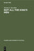 Not All the King's Men: Inequality as a Political Instrument in Ankole, Uganda by Martin R. Doornbos