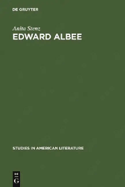Edward Albee by Anita Stenz