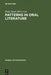 Patterns in Oral Literature by Heda Jason, Dimitri Segal