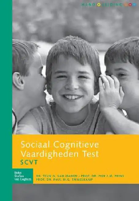 Sociaal Cognitieve Vaardigheden Test - Handleiding: Handleiding by T. G. Van Manen