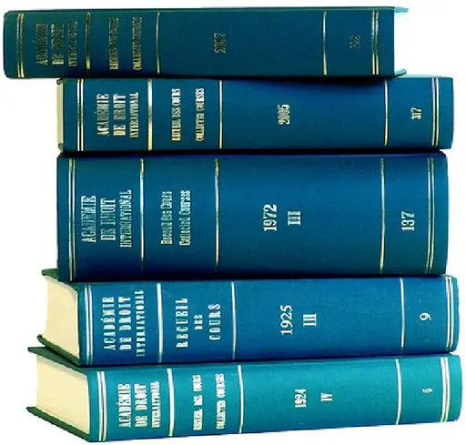 Recueil Des Cours, Collected Courses, Tome/Volume 260a (Index Tomes/Volumes 1995-1997) by Académie de Droit International de la Ha