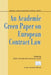 An Academic Green Paper on European Contract Law by Stefan Grundmann, Jules H. V. Stuyck