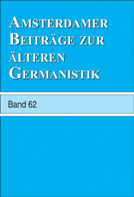 Oppa Swänzsko Oc Oppa Dansko: Studien Zum Altostnordischen by Harry Perridon, Arend Quak