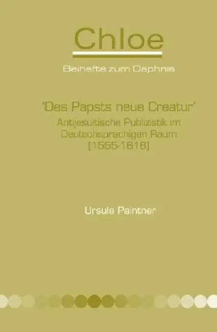 'Des Papsts neue Creatur' by Ursula Paintner